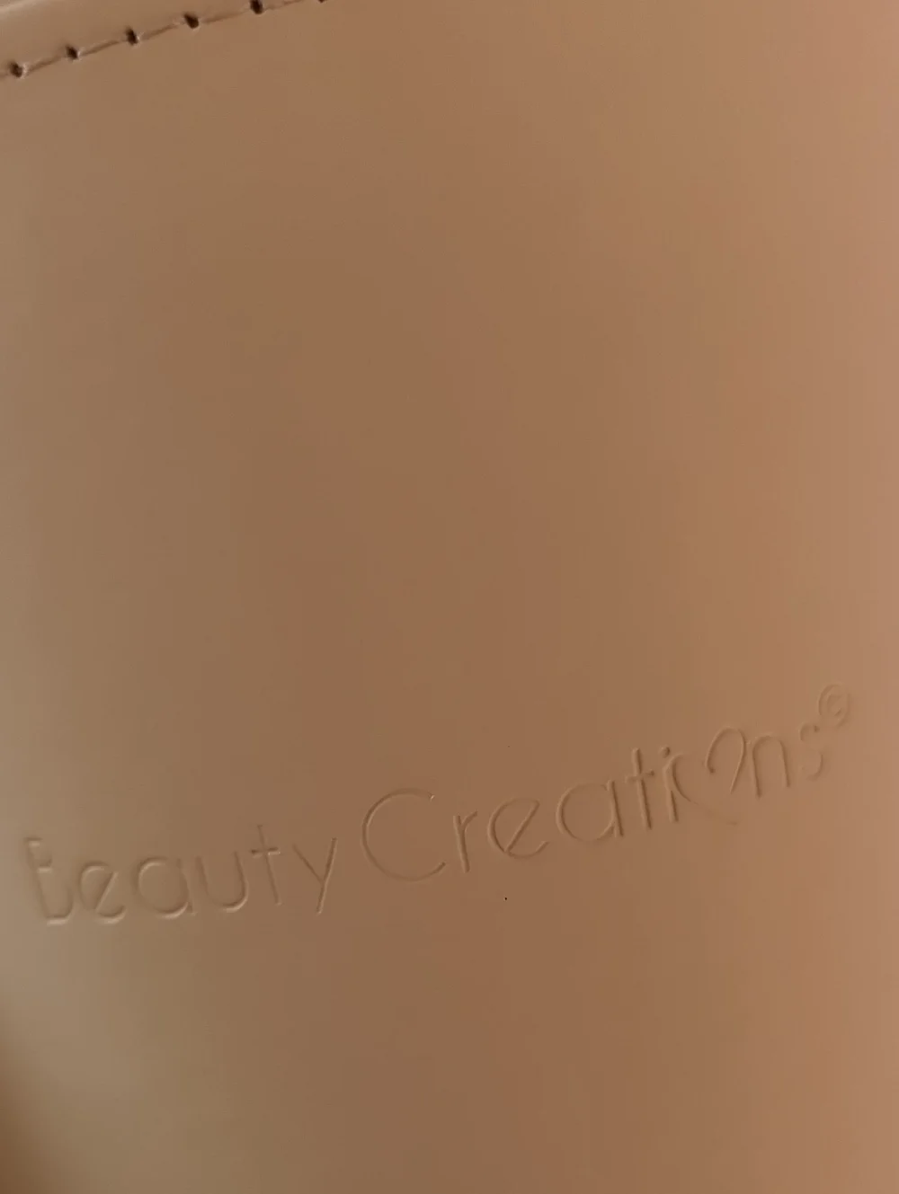 Beauty Creations Nude/Tan Makeup Brush Holder